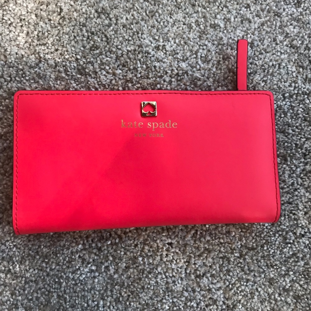 Kate Spade Hot Pink Wallet